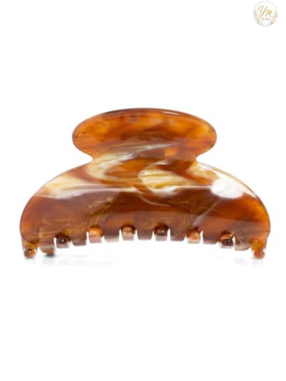 French Handmade Acetate Claw Hair Clip Medium Couture No-Slip Hold